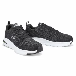 Skechers Mens Arch Fit Paradyme Sneakers - Black/White -Fashion Shoes Shop https3A2F2Fwww.softmoc.com2FItems2Fimages2F232041 BKW XX4.jpg 640x