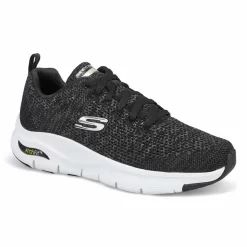 Skechers Mens Arch Fit Paradyme Sneakers - Black/White