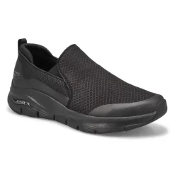 Skechers Mens Arch Fit Banlin Sneakers- Black/Black