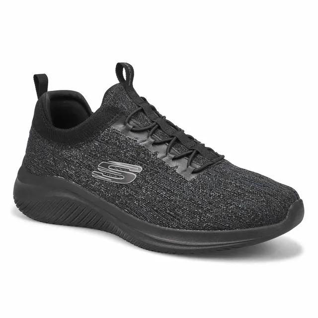 Skechers Mens Ultra Flex 3.0 Slip On Sneaker-Black 1 Skechers Mens Ultra Flex 3.0 Slip On Sneaker-Black