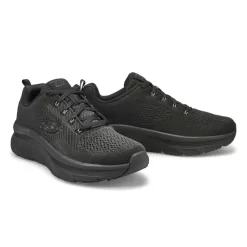 Skechers Mens DLux Walker Lace Up Sneaker-Black/Black -Fashion Shoes Shop https3A2F2Fwww.softmoc.com2FItems2Fimages2F232364 BBK XX4.jpg 640x