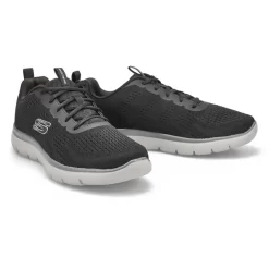 Skechers Mens Summits Torre Sneaker - Black/ Charcoal -Fashion Shoes Shop https3A2F2Fwww.softmoc.com2FItems2Fimages2F232395 BKCC XX4.jpg 640x