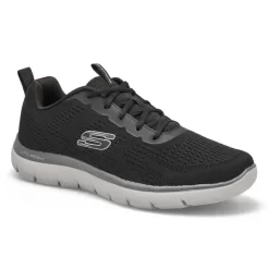 Skechers Mens Summits Torre Sneaker - Black/ Charcoal