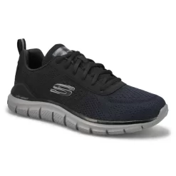 Skechers Mens Track Ripkent Sneaker - Navy/ Black