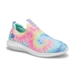 Skechers Girls Ultra Flex Sneakers - Blue/Multi
