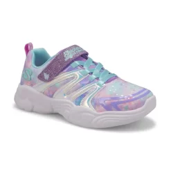 Skechers Girls Unicorn Storm Strap Sneaker