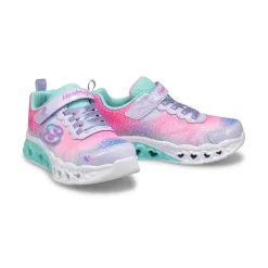Skechers Girls Flutter Hearts Lights Sneaker - Lavender 7 Skechers Girls Flutter Hearts Lights Sneaker - Lavender -Fashion Shoes Shop https3A2F2Fwww.softmoc.com2FItems2Fimages2F302315L LVMT XX4.jpg 640x