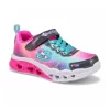 Skechers Girls Flutter Hearts Lights Sneaker