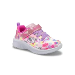 Skechers Infants Microspec Daisy Fun Sneaker - Pink/Multi