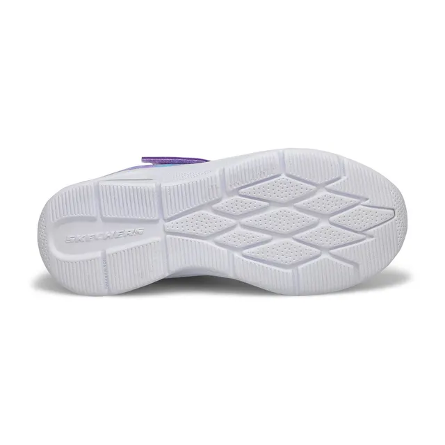 Skechers Girls Microspec Max Spiral - Lavender/Multi 3 Skechers Girls Microspec Max Spiral - Lavender/Multi - Image 3
