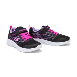 Skechers Girls Microspec Bold Delight Sneaker - Black -Fashion Shoes Shop https3A2F2Fwww.softmoc.com2FItems2Fimages2F302468L BLK XX4.jpg 640x