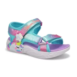Skechers Girls Unicorn Dreams Sandal - Print Multi