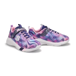 Skechers Girls Dreamy Lites Sneaker - Navy/ Multi -Fashion Shoes Shop https3A2F2Fwww.softmoc.com2FItems2Fimages2F303512L NVMT XX4.jpg 640x
