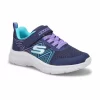 Skechers Girls Microspec Plus Swirl Sweet Sneaker