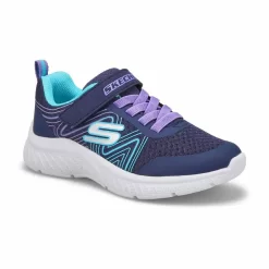 Skechers Girls Microspec Plus Swirl Sweet Sneaker