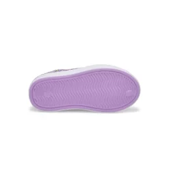 Skechers Girls Guzman Steps Shoe - Lavender/Aqua -Fashion Shoes Shop https3A2F2Fwww.softmoc.com2FItems2Fimages2F308060N LVAQ XX3.jpg 640x