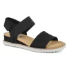 Skechers Womens Desert Kiss Sandal - Black