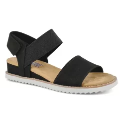 Skechers Womens Desert Kiss Sandal - Black