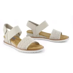 Skechers Womens Desert Kiss Sandal - Off White -Fashion Shoes Shop https3A2F2Fwww.softmoc.com2FItems2Fimages2F31440 OFWT XX4.jpg 640x