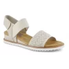 Skechers Womens Desert Kiss Sandal - Off White