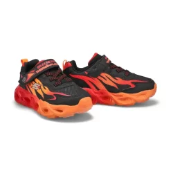 Skechers Boys Thermo-Flash Heat-Flux Sneaker -Fashion Shoes Shop https3A2F2Fwww.softmoc.com2FItems2Fimages2F400103L BKRD XX4.jpg 640x