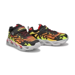 Skechers Boys Thermo-Flash Light Up Sneakers - Black/Red -Fashion Shoes Shop https3A2F2Fwww.softmoc.com2FItems2Fimages2F400106L BKRD XX4.jpg 640x