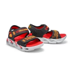 Skechers Boys Thermo Splash Sandal - Black/Red 7 Skechers Boys Thermo Splash Sandal - Black/Red -Fashion Shoes Shop https3A2F2Fwww.softmoc.com2FItems2Fimages2F400109L BKRD XX4.jpg 640x