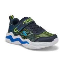 Skechers Boys Erupters IV Sneakers - Navy/Lime