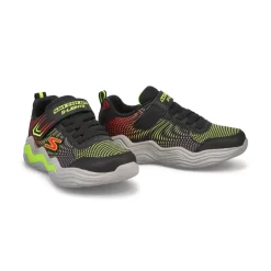Skechers Boys Erupters IV Light Up Sneaker - Black/Lime -Fashion Shoes Shop https3A2F2Fwww.softmoc.com2FItems2Fimages2F400125WL BKLM XX4.jpg 640x