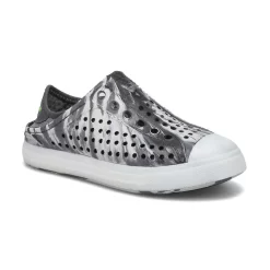 Skechers Boys Guzman Flash Slip On Sneaker - Grey