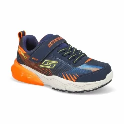 Skechers Boys Thermoflux 2.0 Sneaker -Navy/Orange