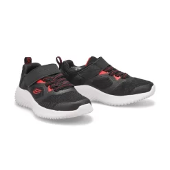Skechers Boys Bounder Sneaker - Black/ Red -Fashion Shoes Shop https3A2F2Fwww.softmoc.com2FItems2Fimages2F403736L BKRD XX4.jpg 640x