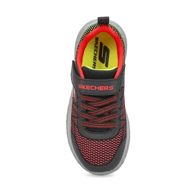 Skechers Boys Nitro Spring Sneaker - Black/Red 2 Skechers Boys Nitro Spring Sneaker - Black/Red - Image 2