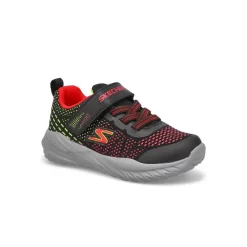 Skechers Infants Nitro Sprint Karvo Sneaker -Black/Red