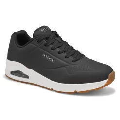 Skechers Mens Uno Stand On Air Sneaker - Black