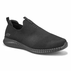 Skechers Mens Elite Flex Wasik Shoes Wide - Black