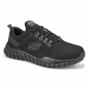 Skechers Mens Overhaul Primba Sneaker Wide -Black