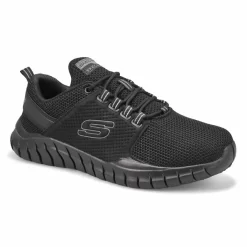 Skechers Mens Overhaul Primba Sneaker Wide -Black