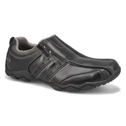 Skechers Mens Diameter Slip Ons Wide - Black