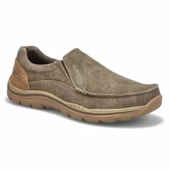Skechers Mens Avillo Shoes - Khaki