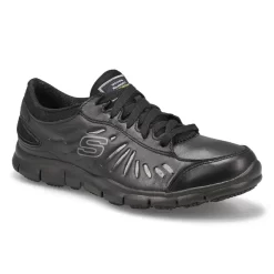Womens Eldred Slip-Resistant Work Shoe - Black