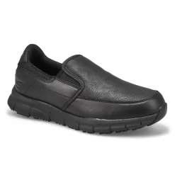 Womens Nampa Annod Slip-Resistant Shoe - Black