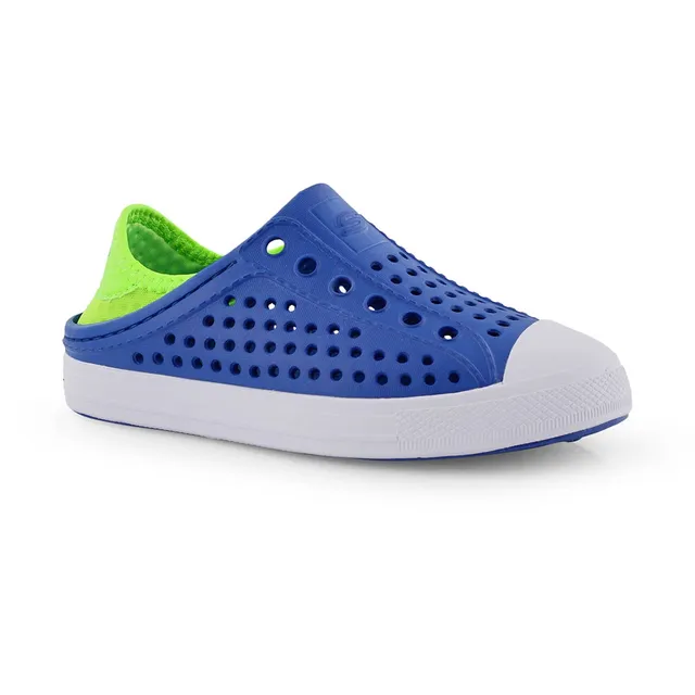 Skechers Boys GUZMAN STEPS AQUA SURGE Shoe-Blk/Lime 1 Skechers Boys GUZMAN STEPS AQUA SURGE Shoe-Blk/Lime