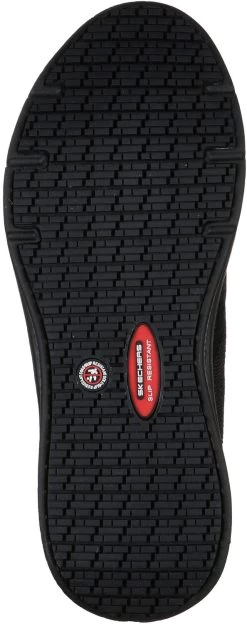 SKECHERS Work SK108001BLK Elloree-Bluffton, Women's, Black, Soft Toe, Slip Resistant Athletic 9 SKECHERS Work SK108001BLK Elloree-Bluffton, Women's, Black, Soft Toe, Slip Resistant Athletic -Fashion Shoes Shop sk108001blk outsole