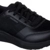 SKECHERS Work SK108001BLK Elloree-Bluffton, Women's, Black, Soft Toe, Slip Resistant Athletic