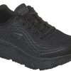 SKECHERS Work SK108016BLK Max Cushioning Elite, Women's, Black, Soft Toe, Slip Resistant Athletic