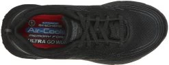 SKECHERS Work SK108016BLK Max Cushioning Elite, Women's, Black, Soft Toe, Slip Resistant Athletic -Fashion Shoes Shop sk108016blk top