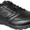 SKECHERS Work SK77156BLK Nampa, Men's, Black, Soft Toe, EH, Slip Resistant Athletic