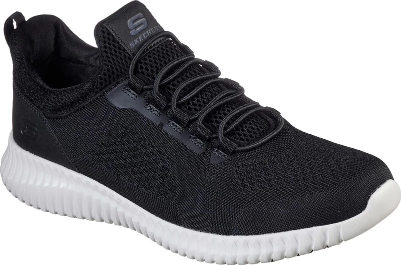 SKECHERS Work SK77188BKW Cessnock, Men's, Black/White, Soft Toe, EH, Slip Resistant Casual 1 SKECHERS Work SK77188BKW Cessnock, Men's, Black/White, Soft Toe, EH, Slip Resistant Casual
