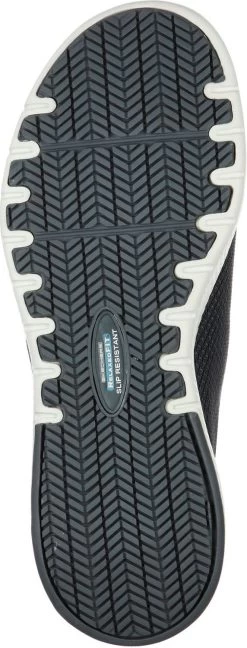 SKECHERS Work SK77281CHAR Marsing-Waiola, Women's, Charcoal, Soft Toe Casual -Fashion Shoes Shop sk77281char outsole